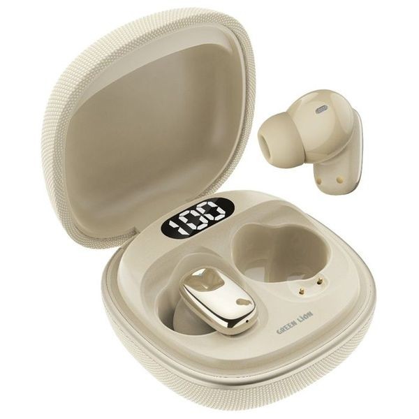 GREEN LION GNSIEBUDBG - Bluetooth Headphone In Ear - Beige