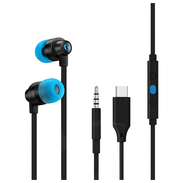 Logitech Mic G333 -  Headphone In Ear - Black