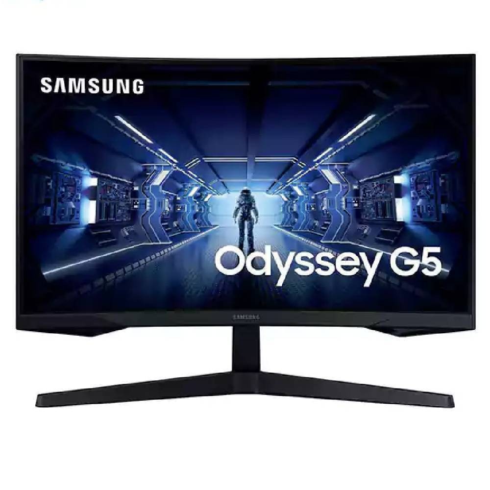 Samsung Monitor 32 Inch G5 Odyssey IPS 165Hz 1ms GTG Gaming Monitor LS32AG504PMXZN for Competitive Gaming
