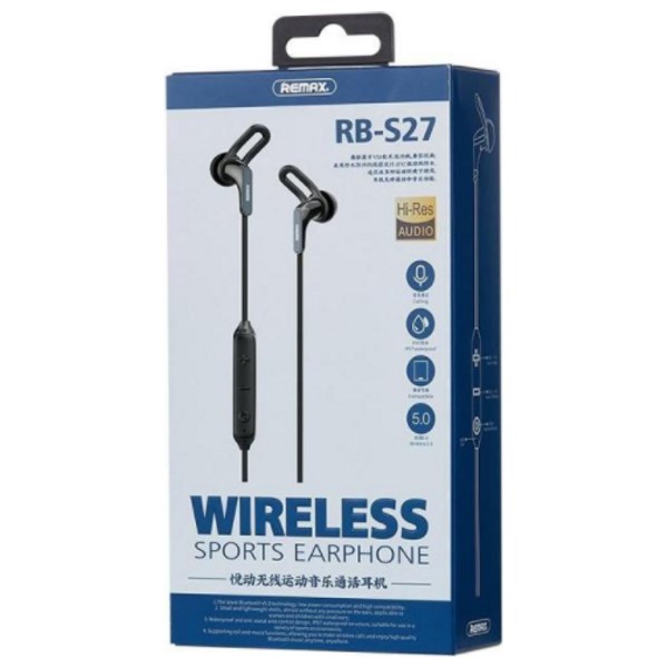 Remax RB-S27 - Bluetooth Headphone In Ear - Black