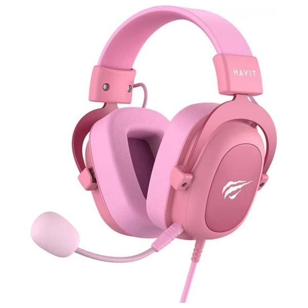 Havit H2002d - Gaming Headphone Over Ear - Pink Magnolia