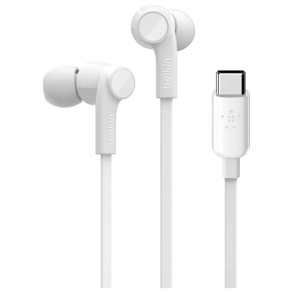 Belkin 3206 - Headphone In Ear  with USB-C Connector  - White