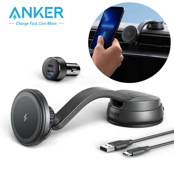 Anker 613 Magnetic Wireless MagGo Black