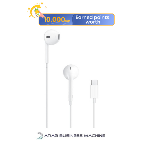 Apple EarPods in Ear with USB-C Connector - White