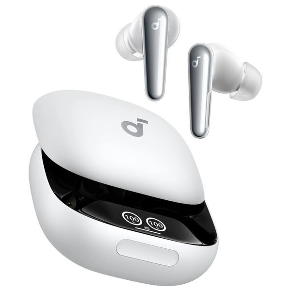 Anker - Bluetooth Headphone In Ear - White