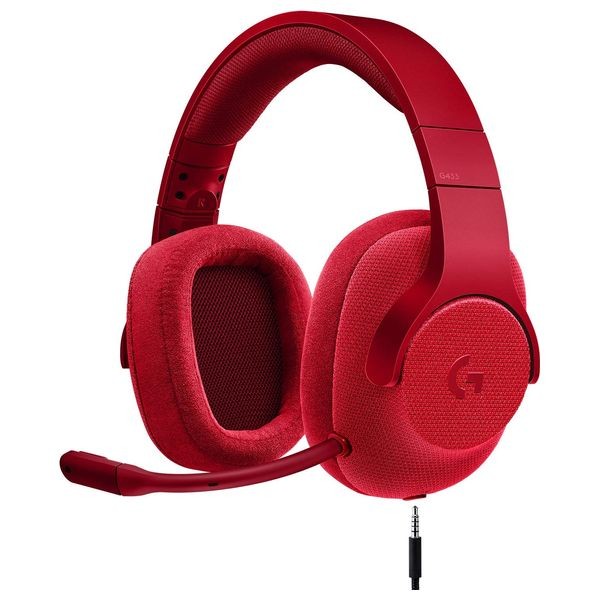 Logitech G433 - Headphone On Ear - Red