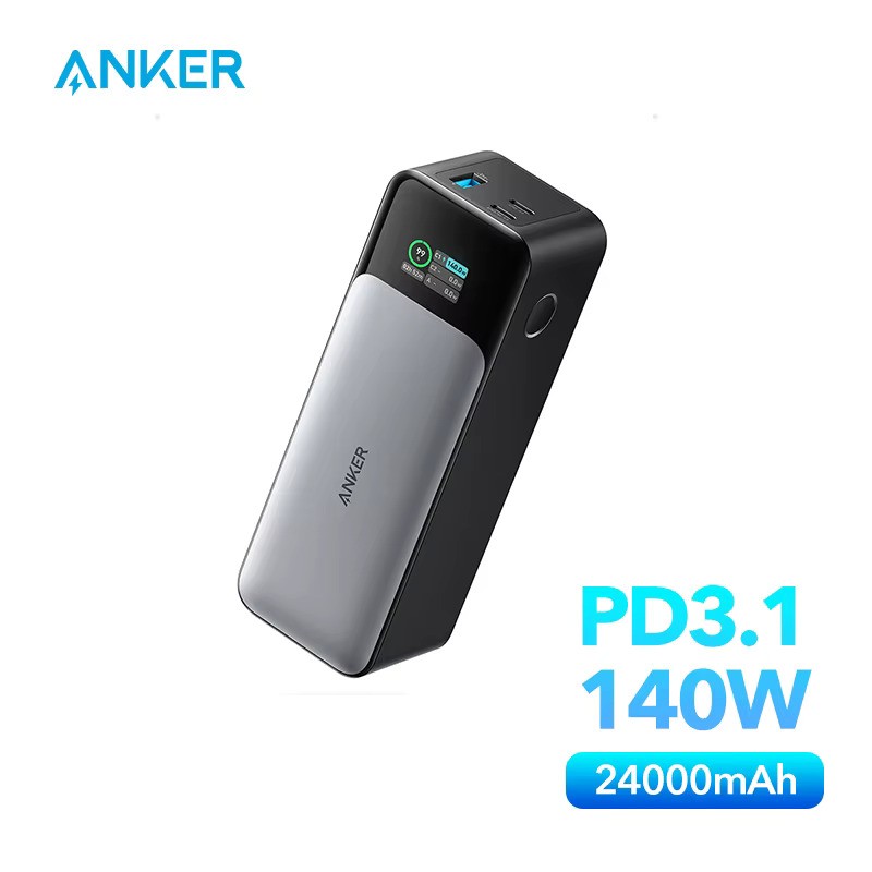Anker Gen 2 - 24K mAh 140W Black