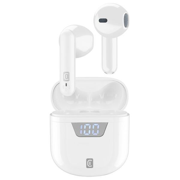 Cellularline BTSEEKTWSW - Bluetooth Headphone In Ear - White