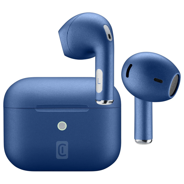 Cellularline BTCRYSTALTWSB - Bluetooth Headphone In Ear -Blue