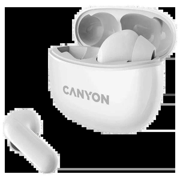 Canyon TWS-5 - Bluetooth Headphone In Ear - White