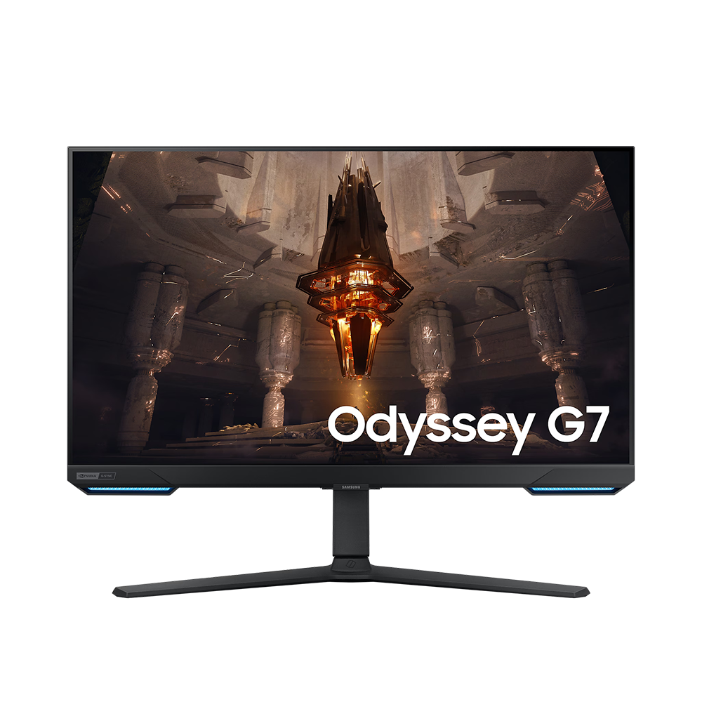 Samsung LS32BG702EMXU 32 Inch Odyssey G7 4K Smart Monitor with 144Hz Refresh Rate and 1ms Response Time