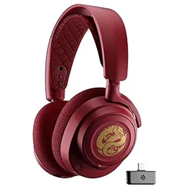 SteelSeries Arctis Nova 7 - Bluetooth Headphone Over Ear - Red