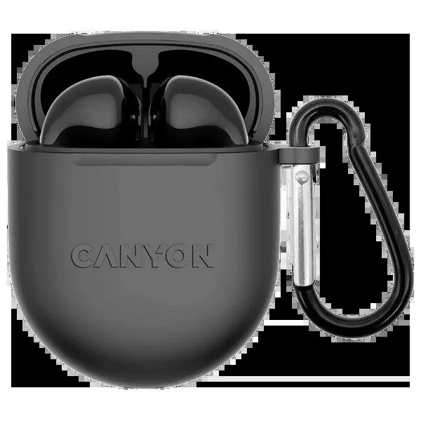 Canyon  TWS-6  - Bluetooth Headphone In Ear - Black