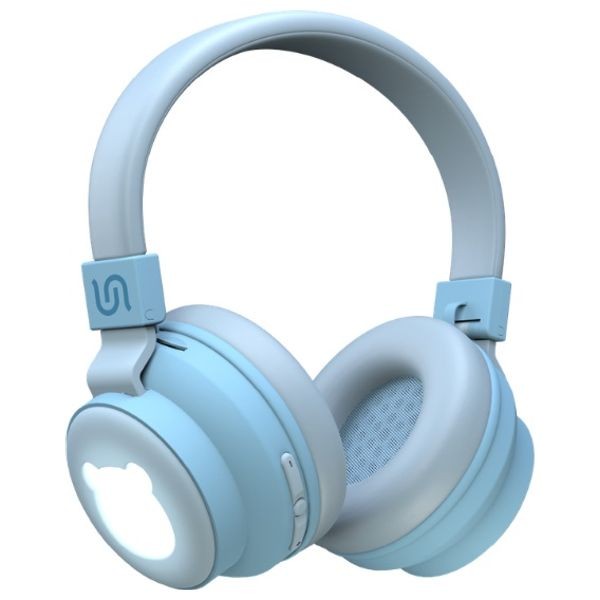 Porodo PD-STWLEP004-BU - Bluetooth Headphone Over Ear For Kids - Blue